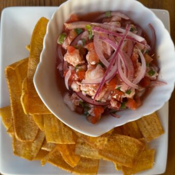 Roatan Food Guide Cheviche