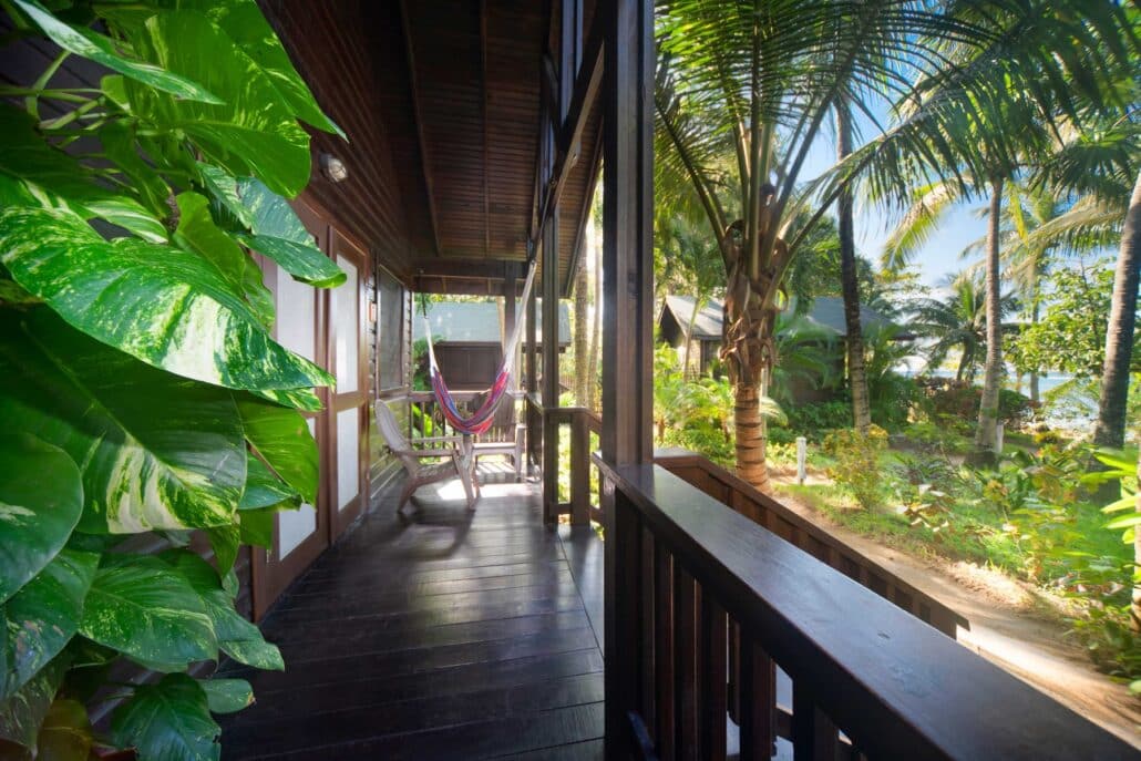 Partial Ocean View from the Double Seaview Suite at Puerta Azul Roatan