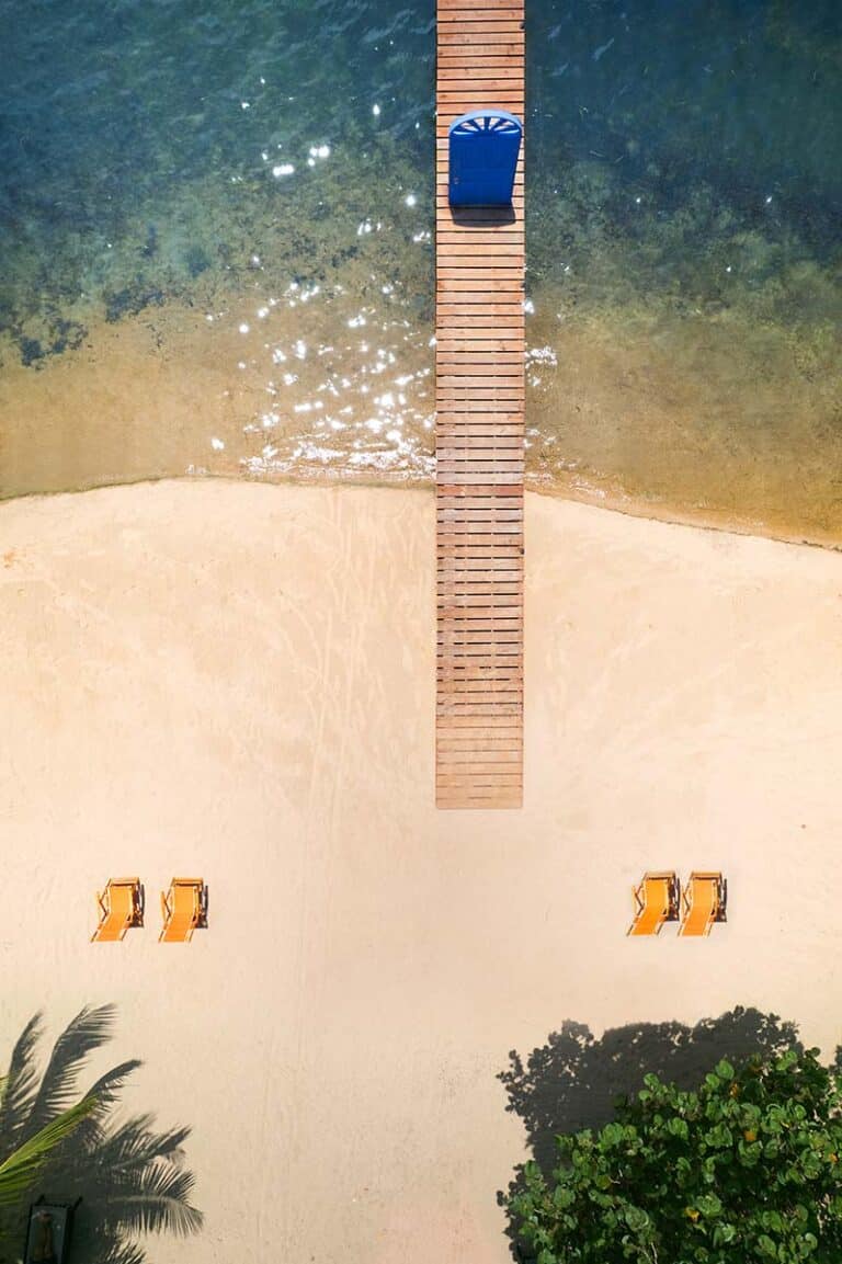 Private Beach at Puerta Azul, A Boutique Hotel in Roatan