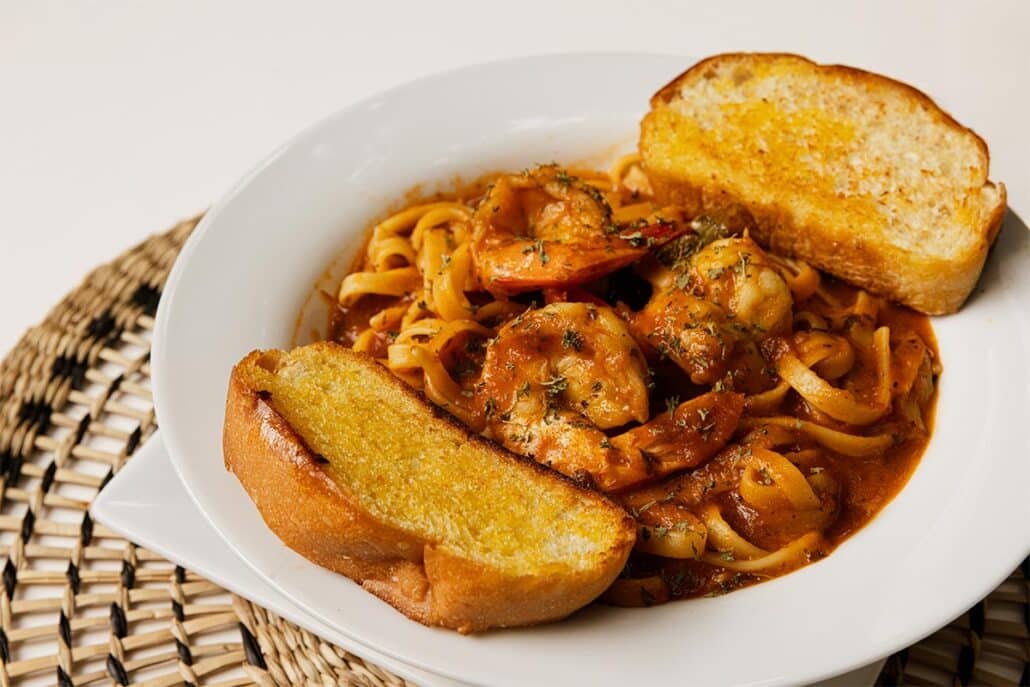 Seafood at Puerta Azul Island Kitchen & Bar - Roatan