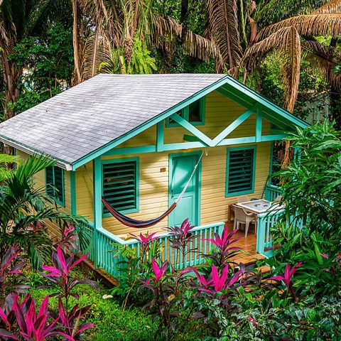 Garden Villa in Roatan Island Honduras at Puerta Azul Boutique Hotel