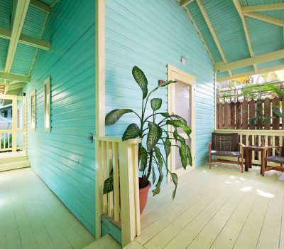 2 bedroom garden villa exterior