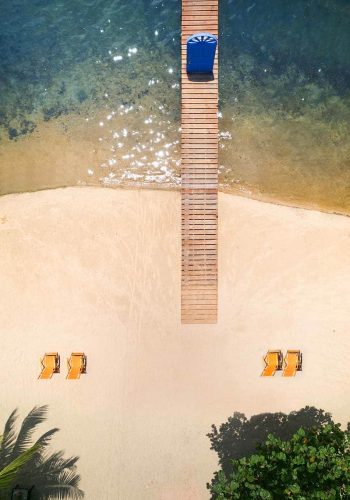 Private Beach at Puerta Azul, A Boutique Hotel in Roatan