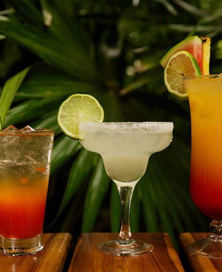 Drinks at Puerta Azul Island Kitchen & Bar - Roatan